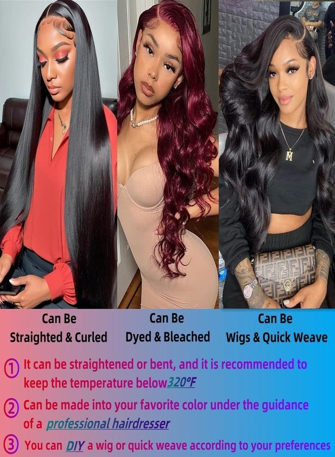 Superfect Brazilian Human Hair Bundles Body Wave 24 Inch 1 Bundle Human Hair Weave 12A 100% Unprocessed Virgin Hair Extensions Single Bundle Natural Black Color (Body Wave 1 Bundle, 24) - Image 5